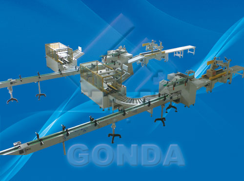 成套開箱、裝箱流水線